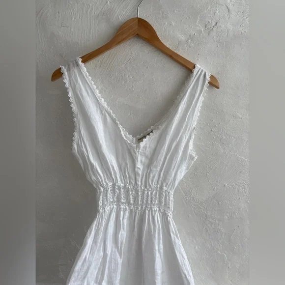 Italian 100% linen maxi dress - Picture 9 of 11
